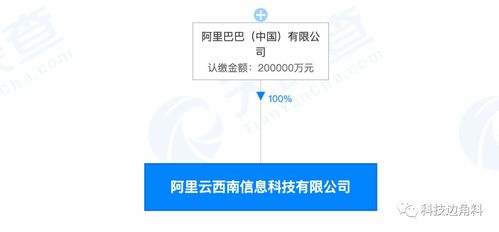 阿里巴巴成立阿里云西南科技公司，注冊(cè)資本20億元深耕計(jì)算機(jī)軟硬件技術(shù)開(kāi)發(fā)